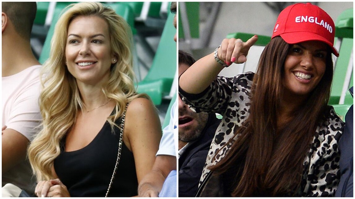 Euro 2016, Inghilterra: lady Hart e lady Vardy scaldano la tribuna