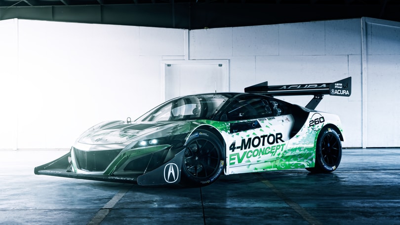 Acura NSX EV Concept, il mostro per la Pikes Peak