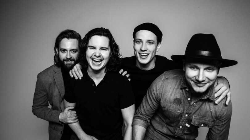 Lukas Graham e la sua band a Rock in Roma
