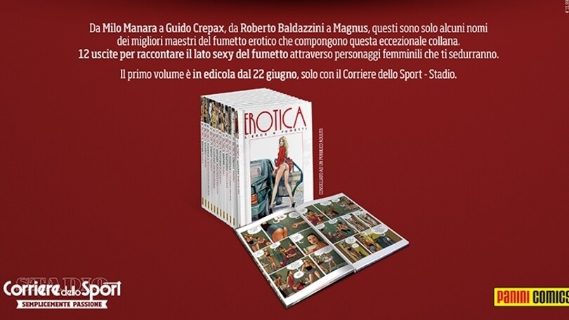 "Erotica, l'eros a fumetti". In edicola tutto il meglio dell'erotismo