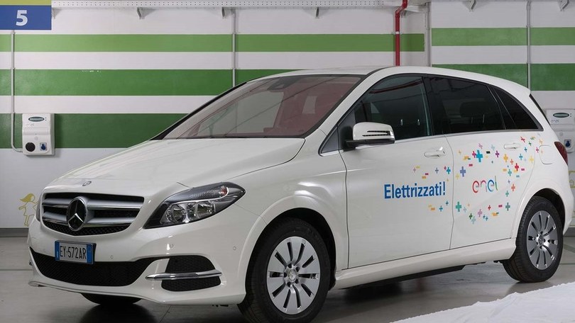Mercedes Classe B Electric Drive, ecco la Enel Edition