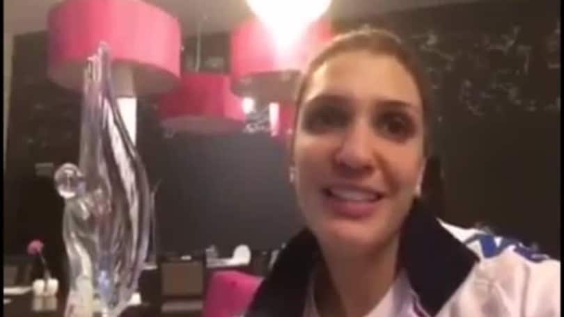 Scherma: Arianna Errigo ringrazia i fans