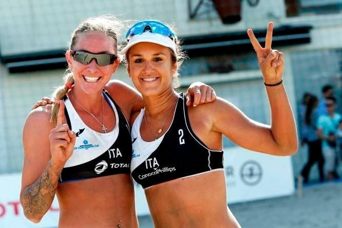 Beach volley: Continental Cup Final, Italia-Polonia 2-1