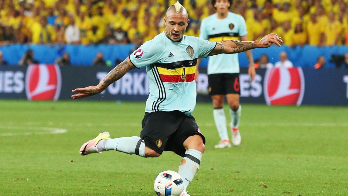 Svezia-Belgio 0-1: Nainggolan, primo gol romanista a Euro 2016