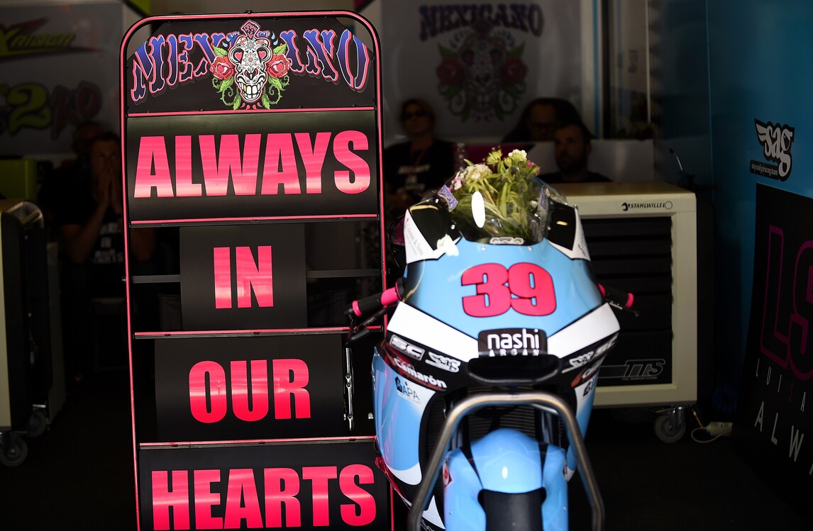 Moto2, il team SAG: «Ancora nel Mondiale per onorare Salom»