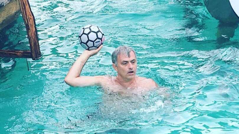 Mourinho torna in forma per il Manchester United con la pallanuoto