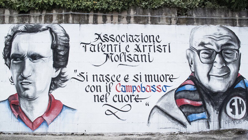 L'arte incontra il calcio: le leggende del Campobasso per Luvi