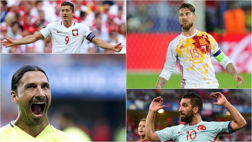 Euro 2016, i Flop 11 di questa prima fase: quanti nomi illustri, Ronaldo si è salvato al fotofinish