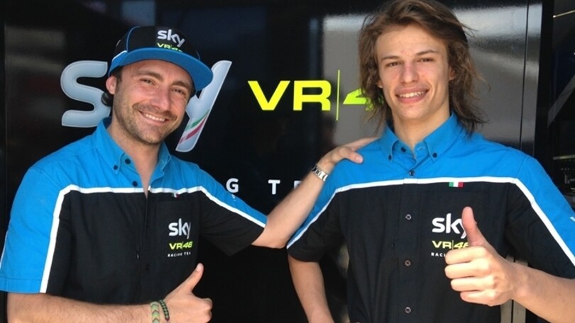 Moto 3, Sky Racing Team VR46: Bulega firma per altri 2 anni