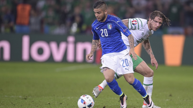 Euro 2016, Italia-Irlanda 0-1: palo di Insigne, poi segna Brady