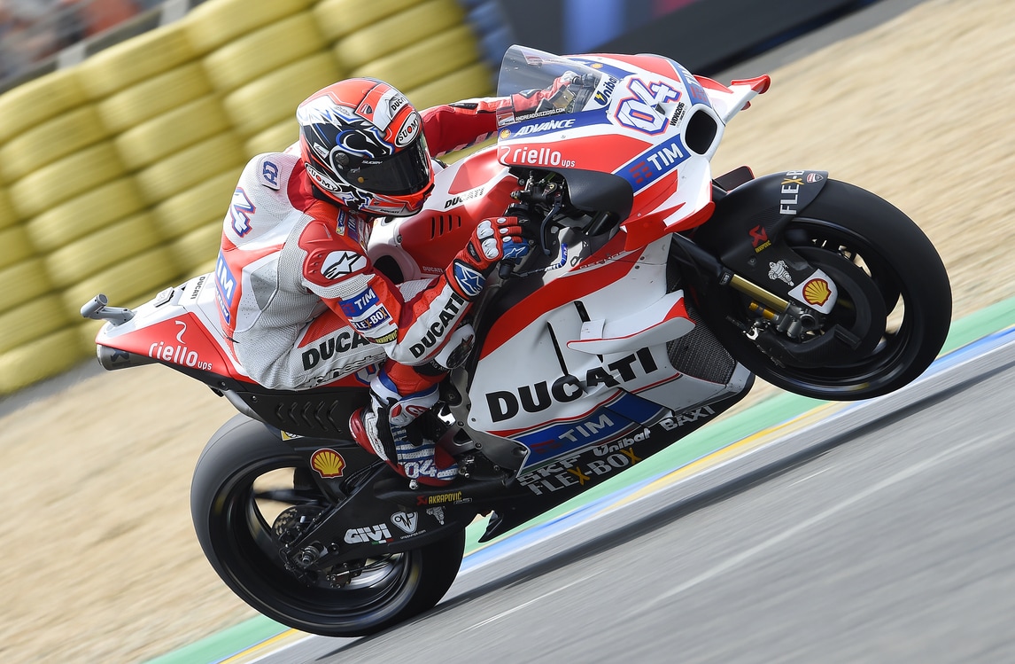 MotoGp Assen, terze libere a Dovizioso, Rossi è 4°