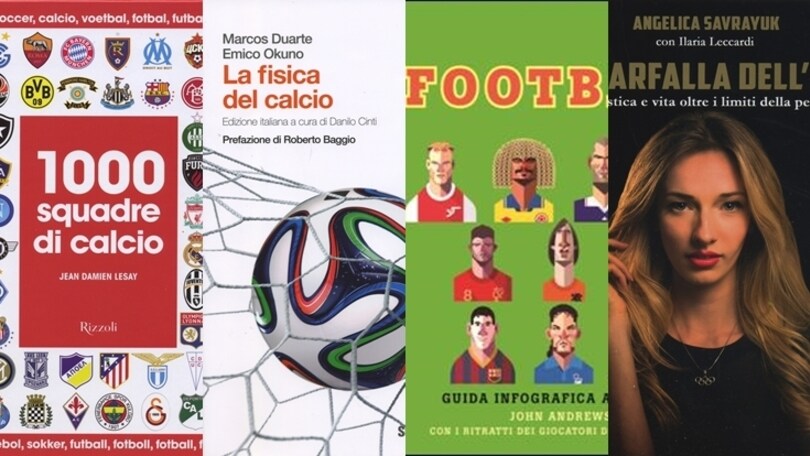 Tre libri sul calcio e la vita di una "farfalla" della ritmica