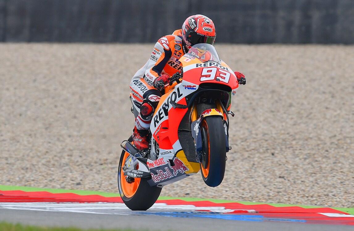 MotoGp Assen, Marquez: «Quarto al via non è male»
