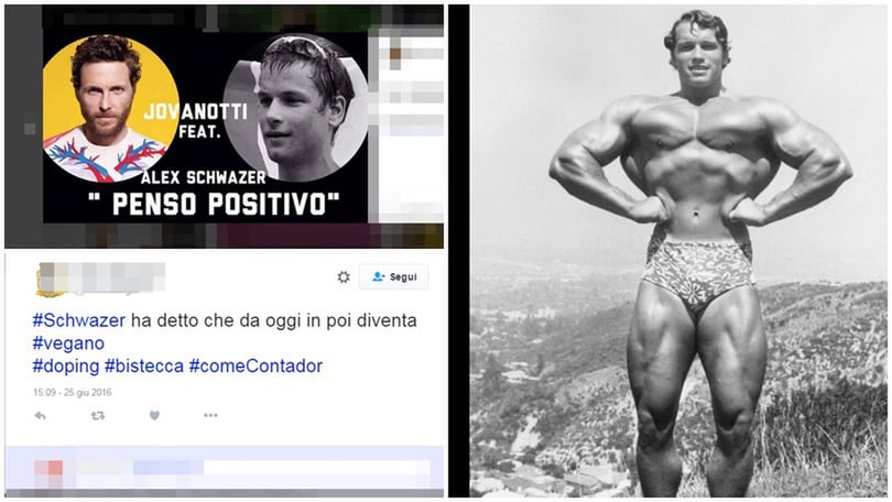 Schwazer e la bistecca, il web se la ride