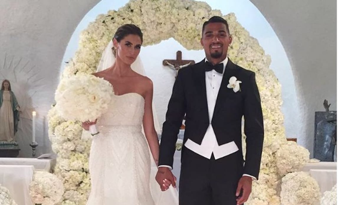 Satta-Boateng sposi, ecco le foto da Porto Cervo