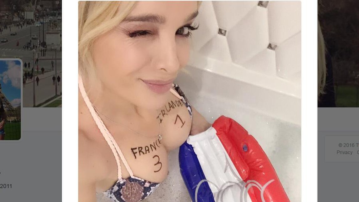 Gioca la Francia, e Virginie fa il pronostico...