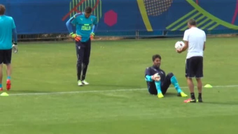 Buffon: "Vivo per queste gare"