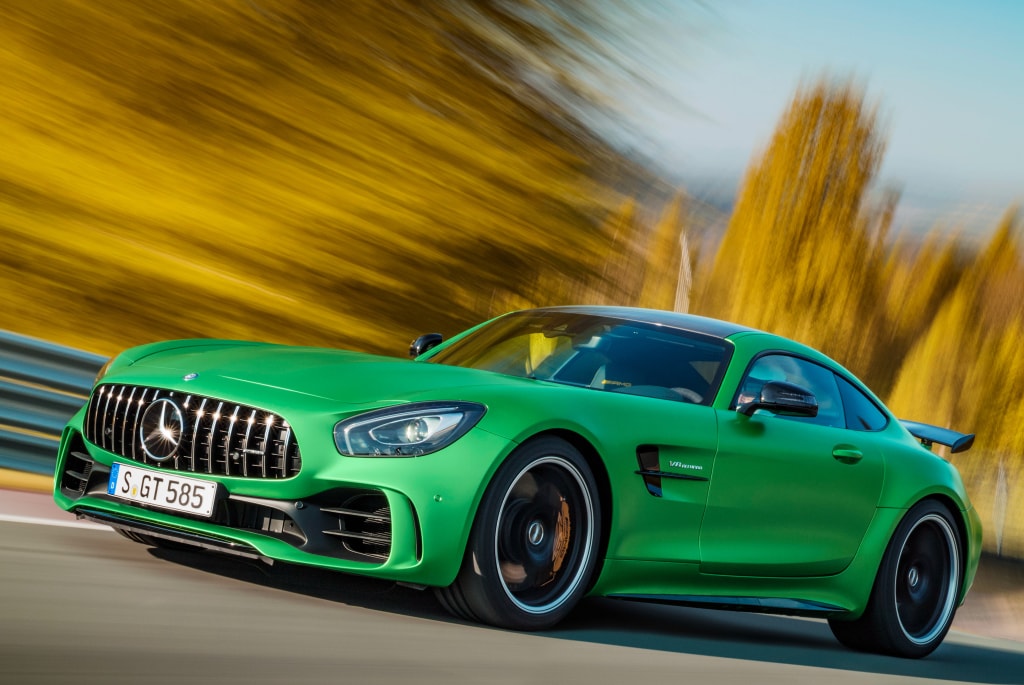 Mercedes AMG GT R, figlia dell'Inferno Verde
