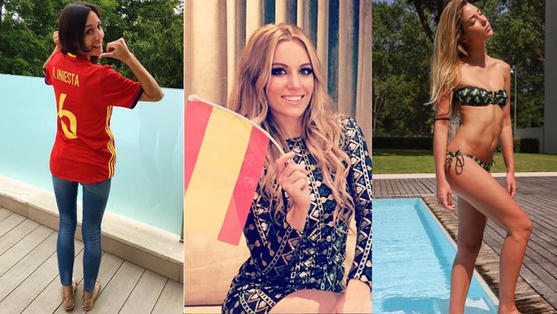 Euro 2016, le wags spagnole non stanno a guardare