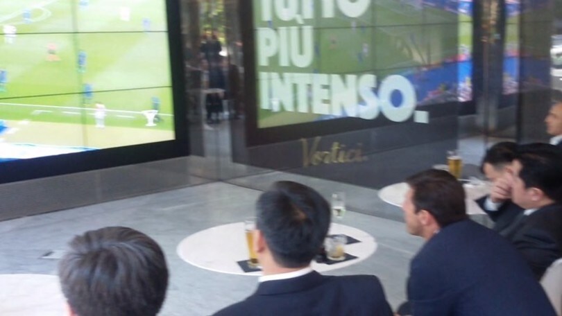 Inter, Thohir e Zhang tifano Italia