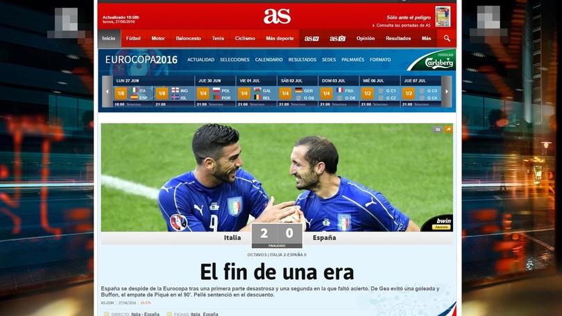 Euro 2016, la fine di un'era: le reazioni dei siti spagnoli