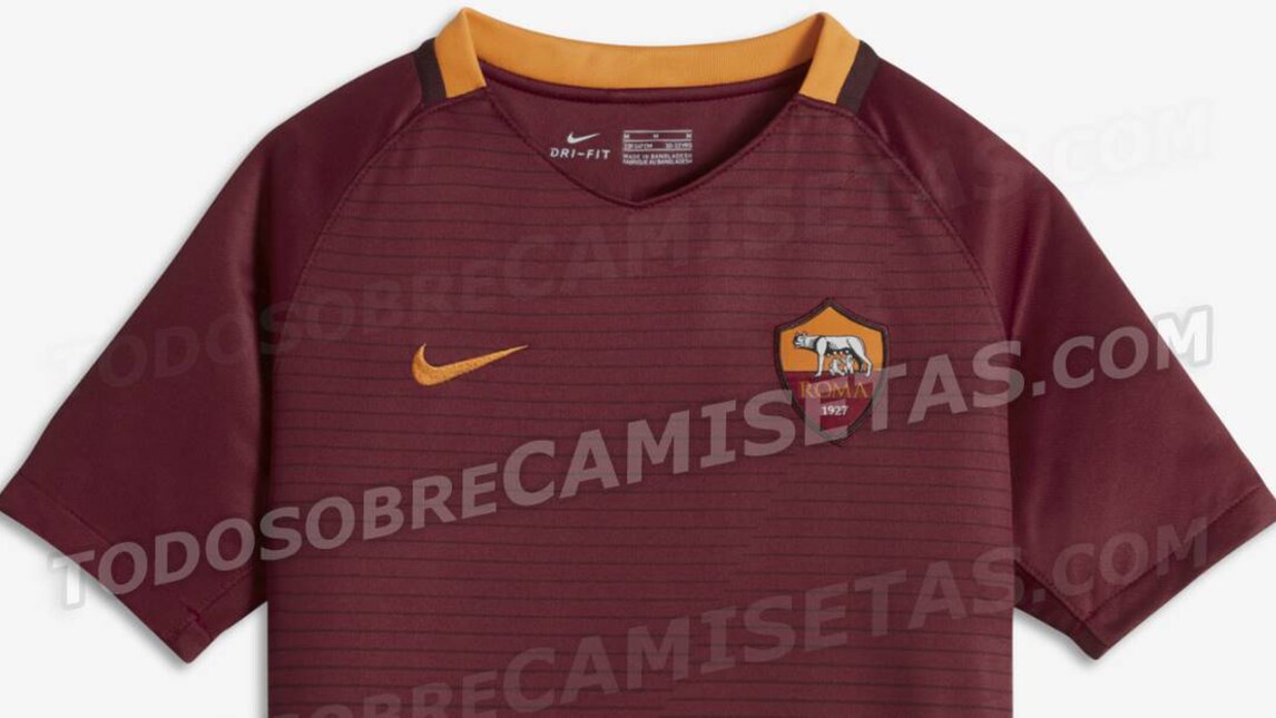 Roma, sul web rivelata la nuova maglia?