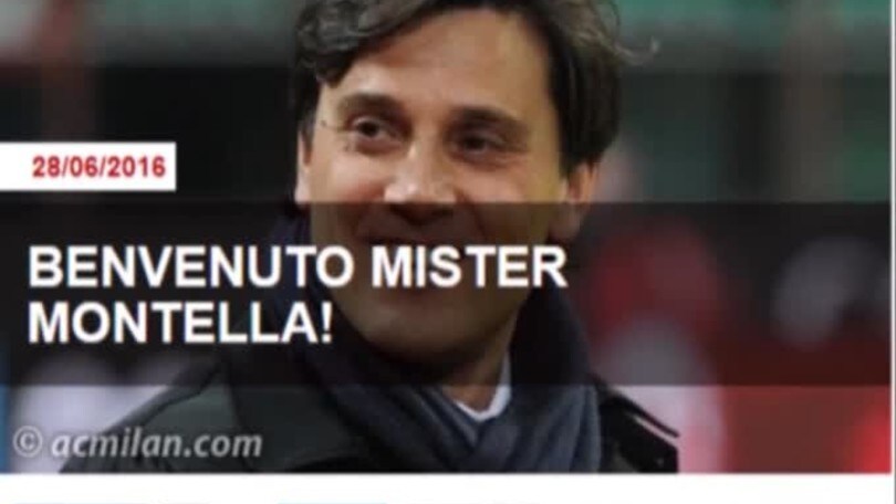 Milan, inizia l'era Montella