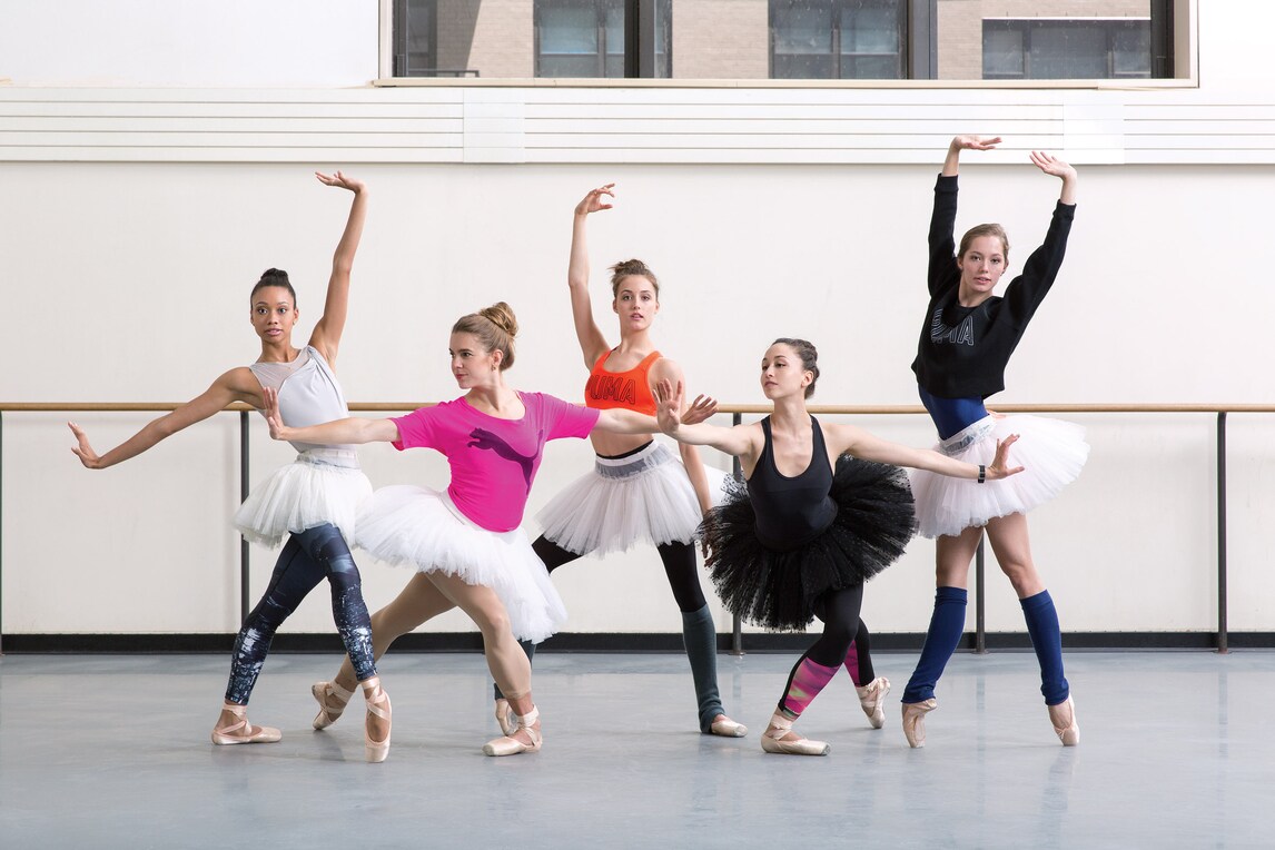 Puma official active wear partner del New York City Ballet
