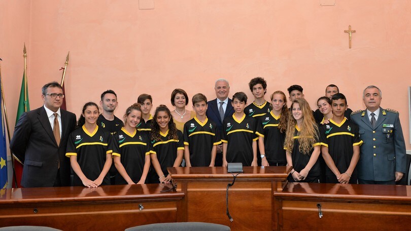 Atletica - I giovani delle Fiamme Gialle premiati nel x Municipio