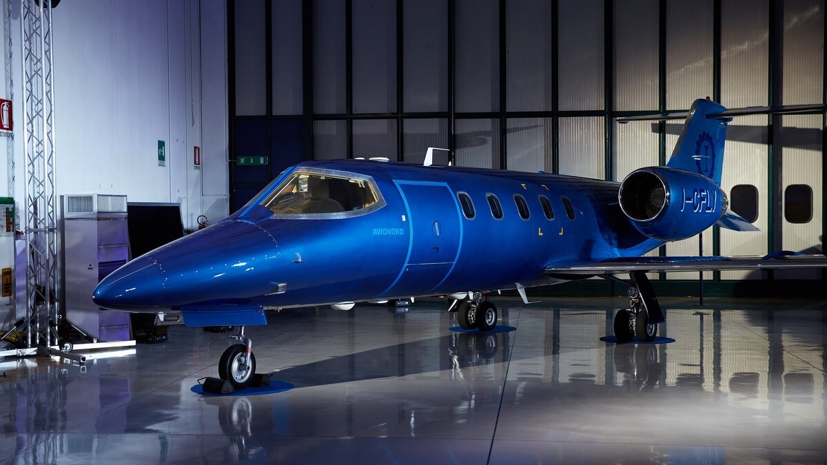 Nel blu dipinto di blu, l'aereo di Lapo Elkann