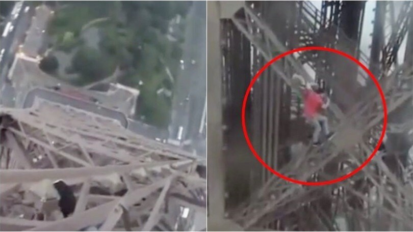 Euro 2016, scalano la Tour Eiffel senza protezioni: beffata la sicurezza
