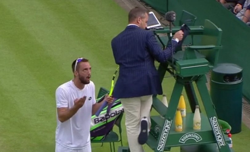 Wimbledon, Troicki come McEnroe: «Arbitro, sei il peggiore, un idiota»