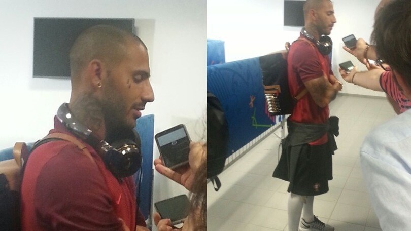 Portogallo, tatuaggi e zaino con le borchie: il look di Quaresma