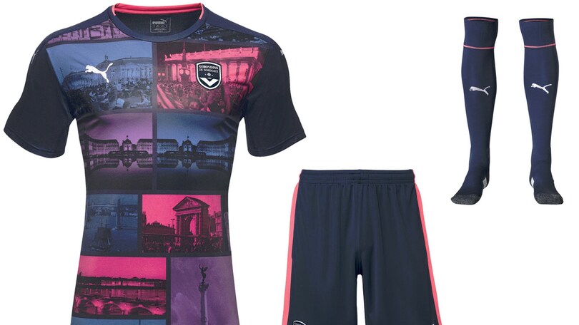 Bordeaux, la terza maglia è una...cartolina