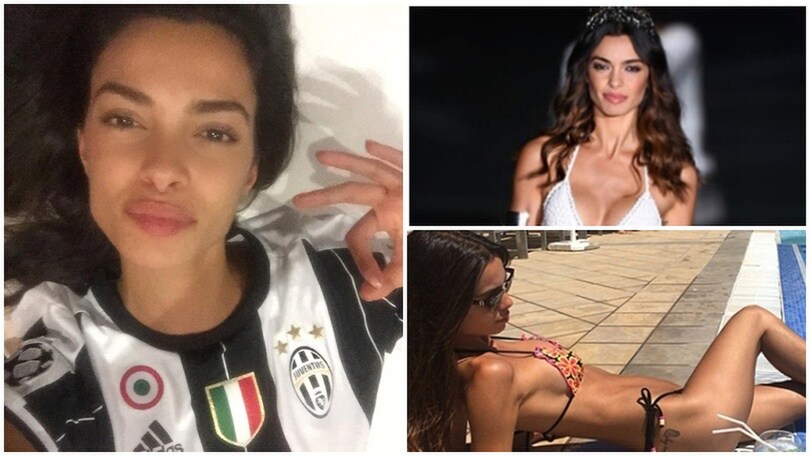 La Juventus ha una nuova wag: lady Alves con la maglia bianconera!