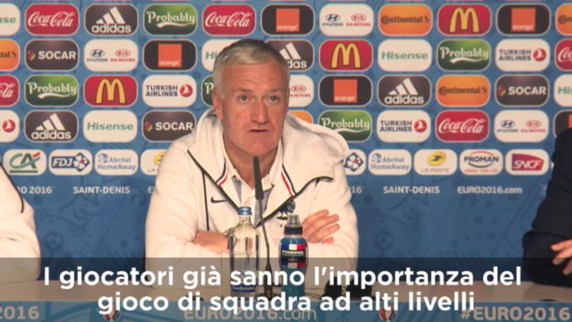 Deschamps: "Talento inutile senza colletivo"