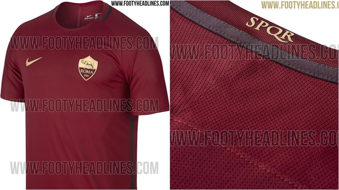 Roma, ecco la maglia speciale per i 90 anni del club
