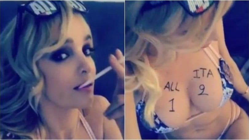 Il pronostico di Virginie Caprice: «Vince l'Italia». Ma la bandierina...