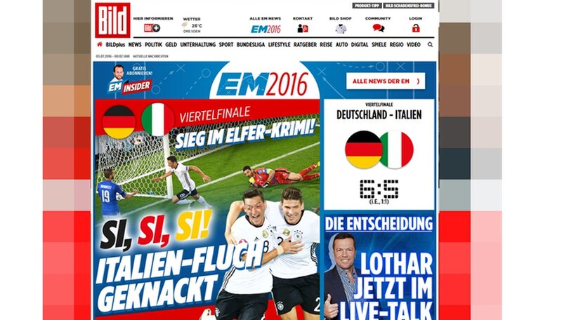 Euro 2016, Germania in semifinale: la reazione della stampa tedesca