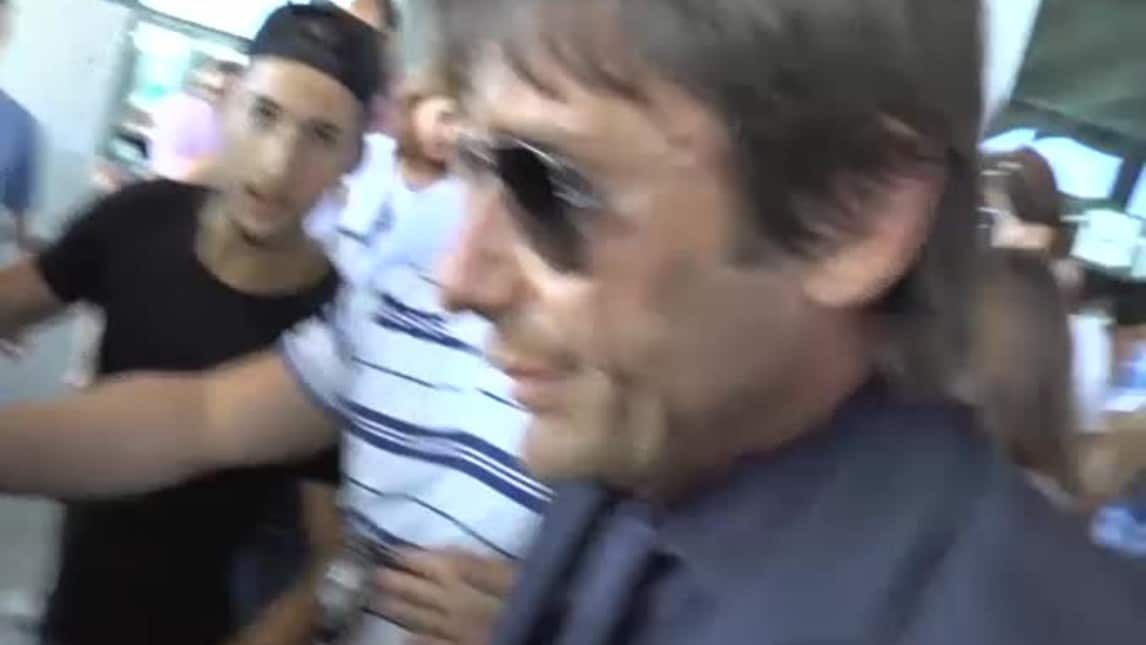 Il ritorno degli azzurri, Conte: "Grazie a tutti"