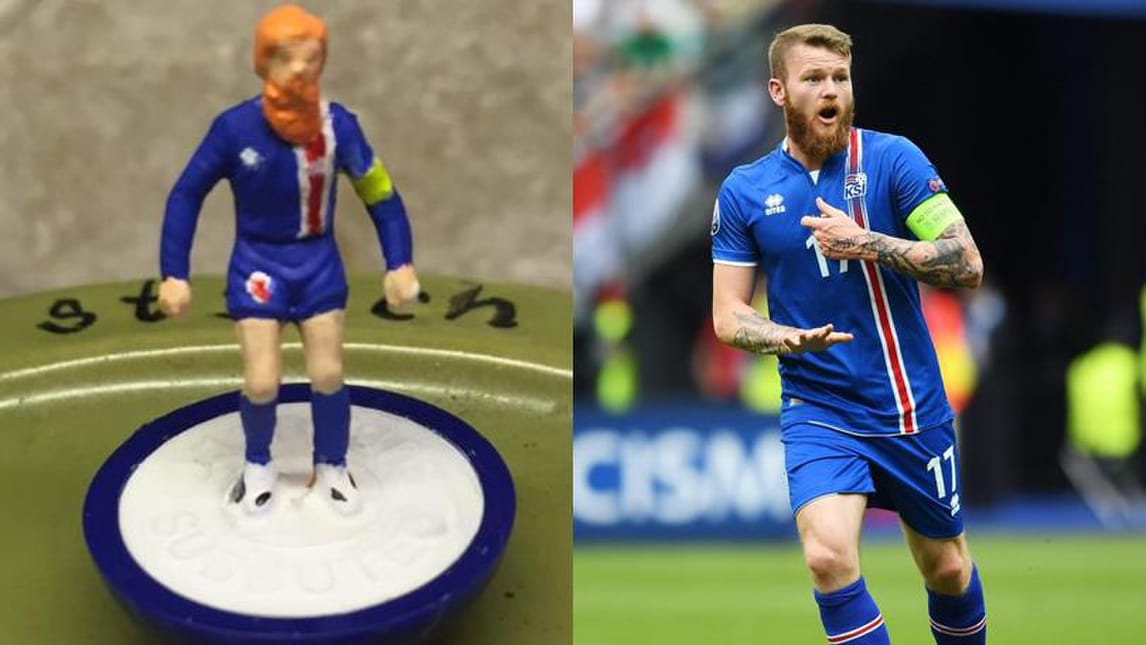 Islanda, Gunnarsson eroe. Ora è anche nel Subbuteo
