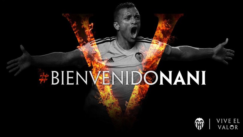 Calciomercato Valencia, ufficiale Nani: arriva dal Fenerbahce per 8,5 milioni