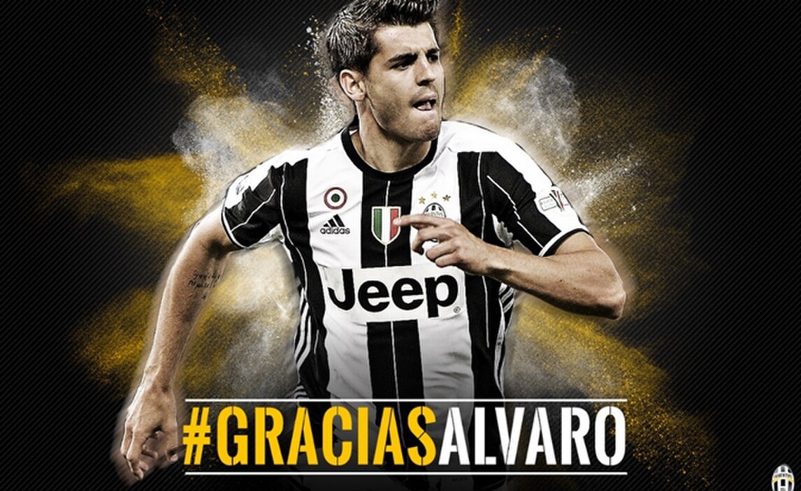 Calciomercato, la Juventus saluta Morata: «#GraciasAlvaro!»