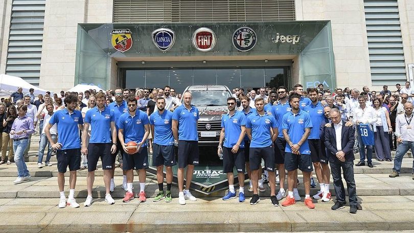 Fiat augura "in bocca al lupo" agli Azzurri del basket