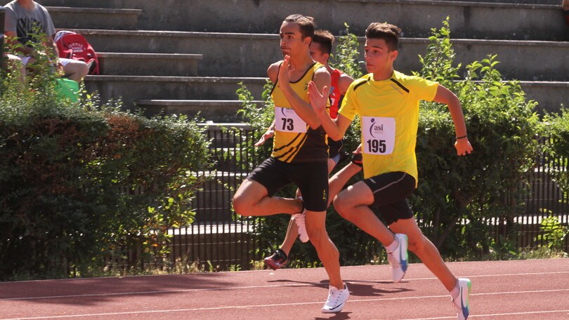 Atletica - Record 4x100 della Studentesca Rieti nel Bravin