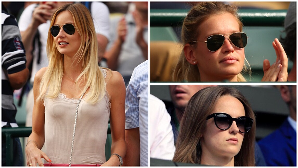Tennis, ecco le wags di Wimbledon
