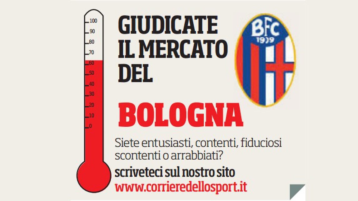 Giudicate voi il mercato del Bologna