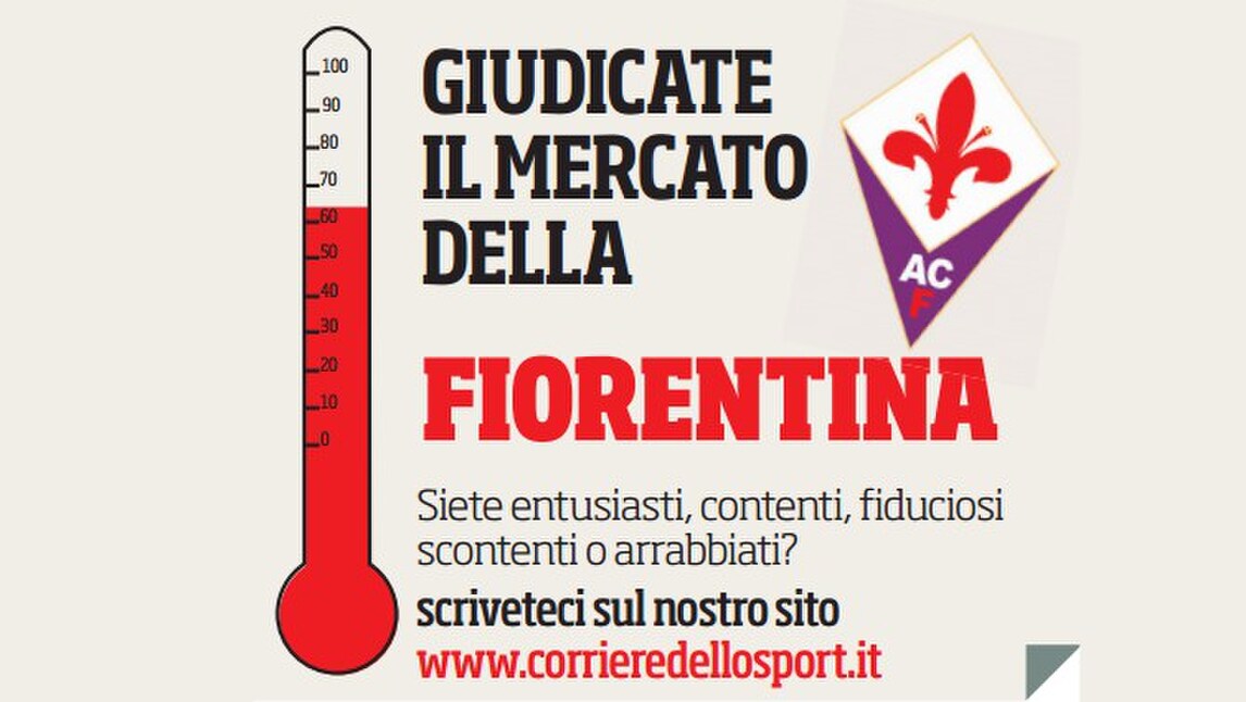 Giudicate voi il mercato della Fiorentina
