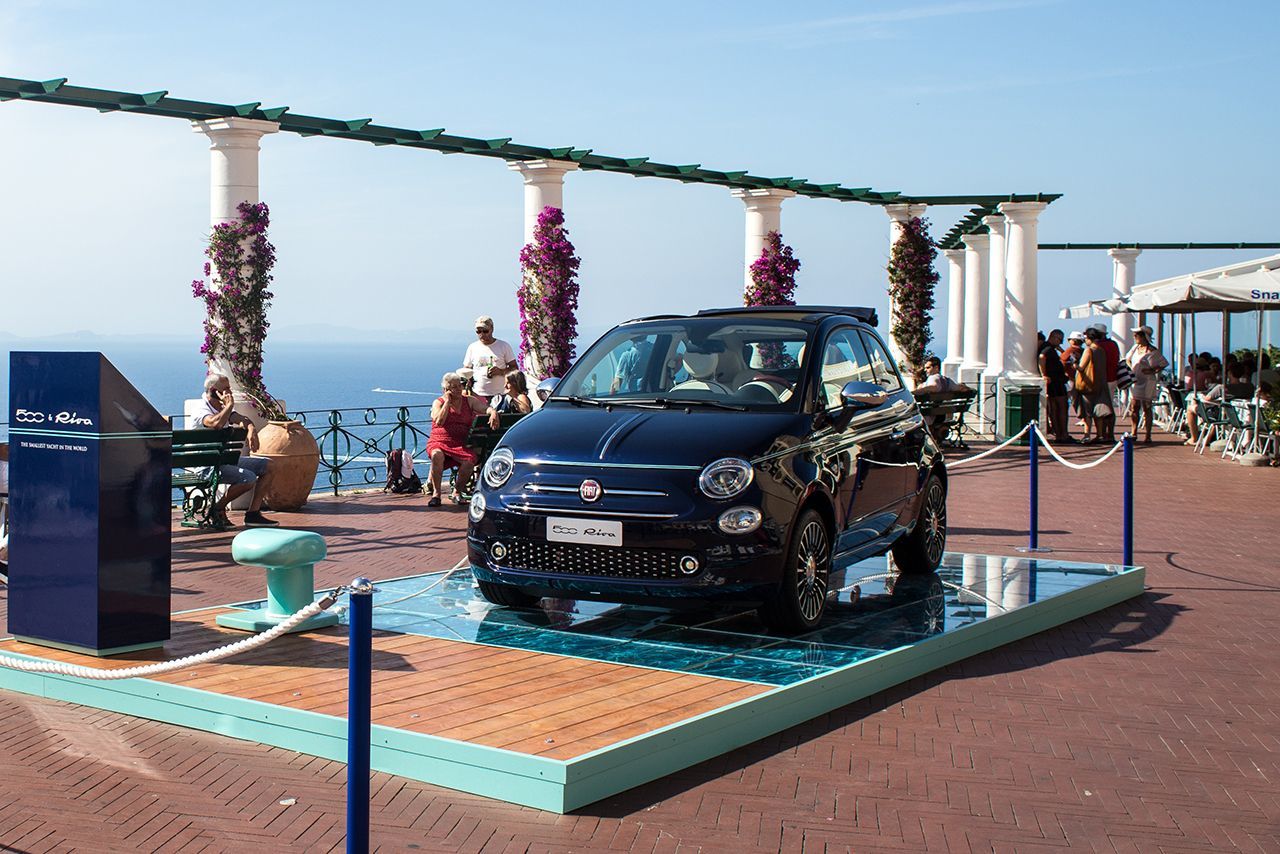 Fiat 500, il 59esimo compleanno è a Capri