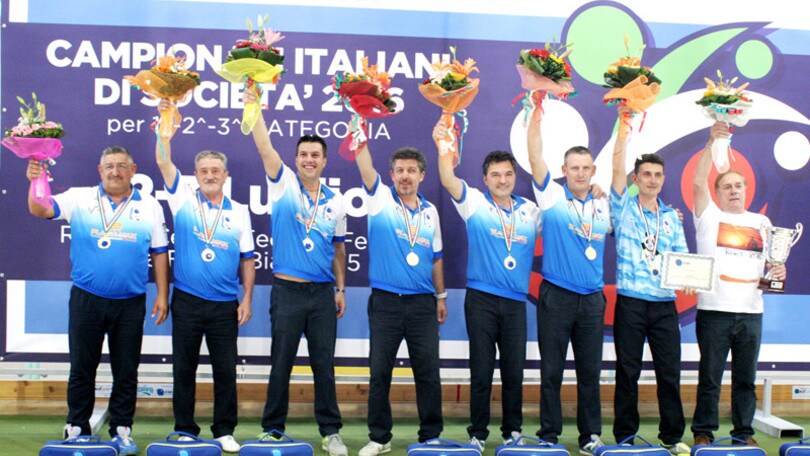 Campionati categoria raffa, la Familiare Tagliuno prima al traguardo